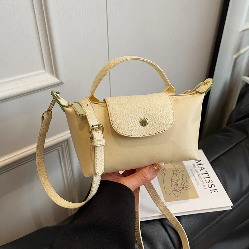 VINTA Lux – Retro Nylon Handtasche für Damen