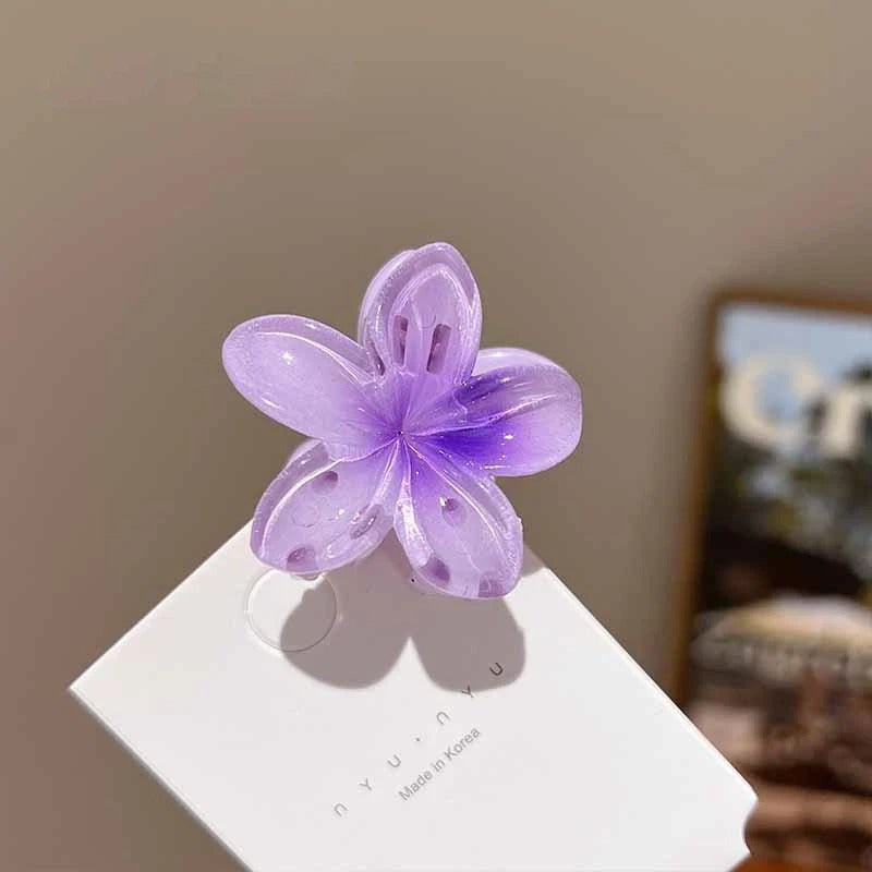 ALOHA BLOOM – Hawaiian Flower Haarclip im Farbverlauf