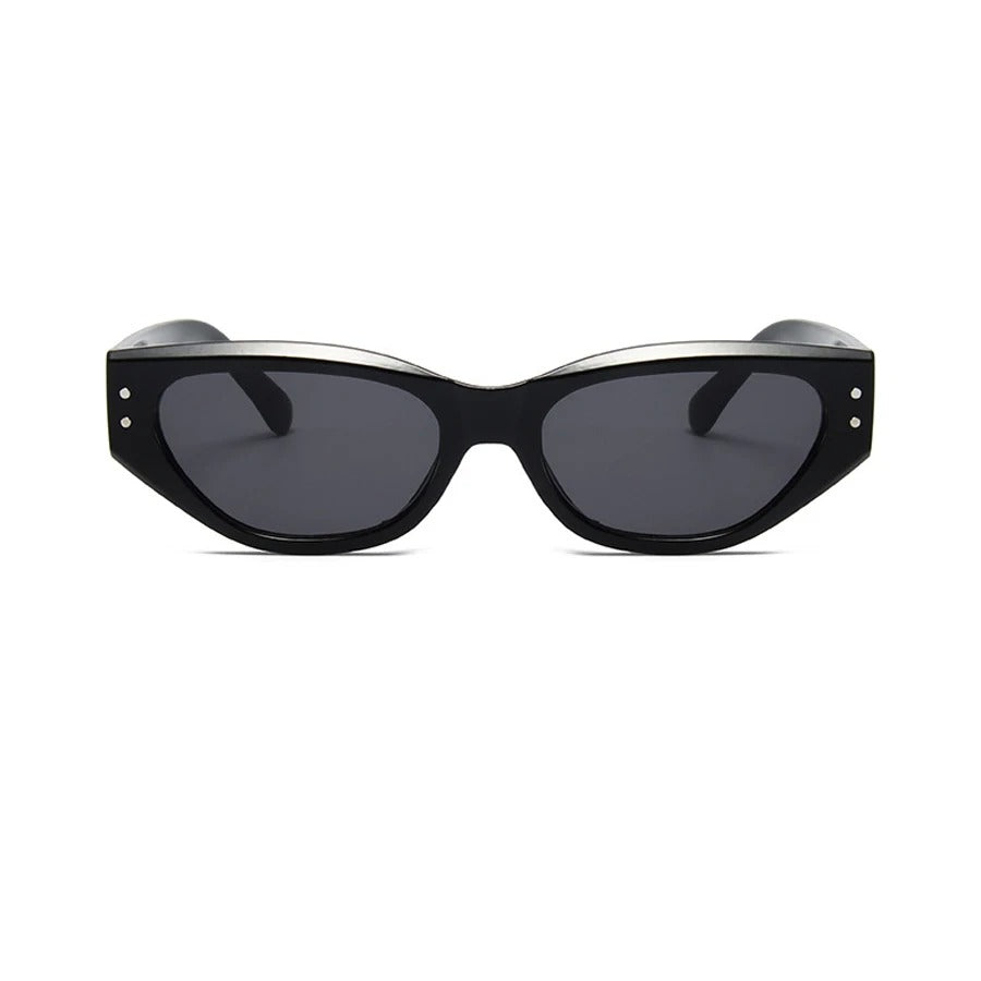 VINTA CAT – Retro Cat Eye Sonnenbrille mit Nieten-Detail
