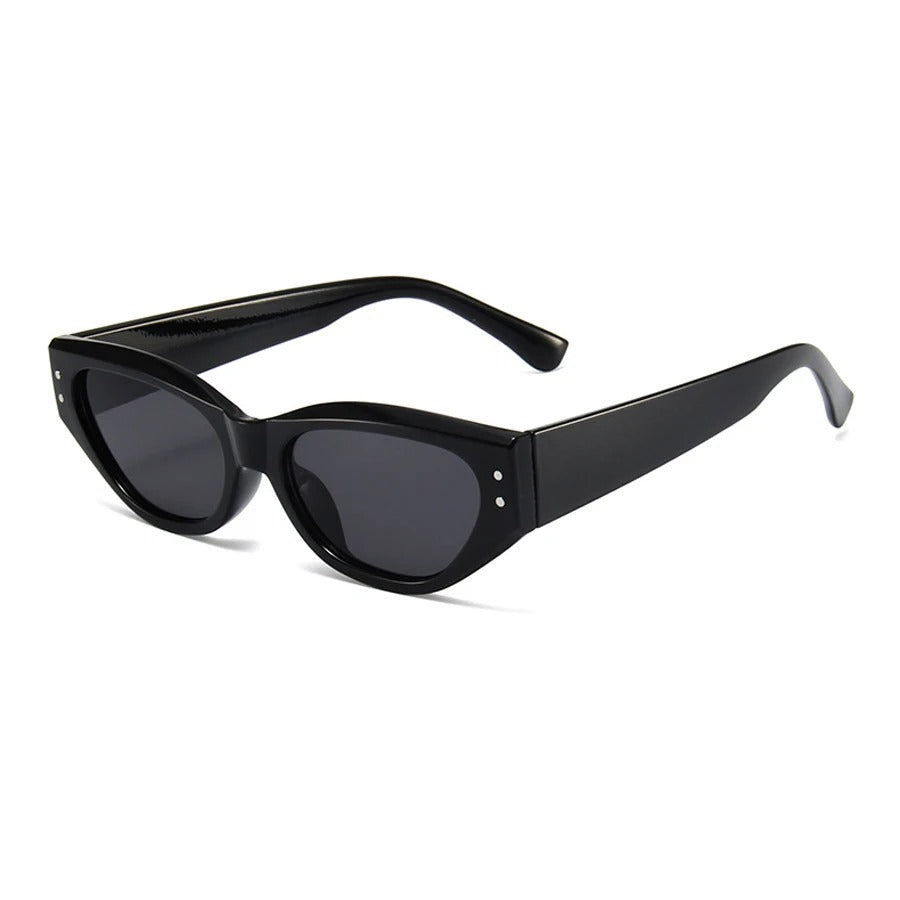 VINTA CAT – Retro Cat Eye Sonnenbrille mit Nieten-Detail