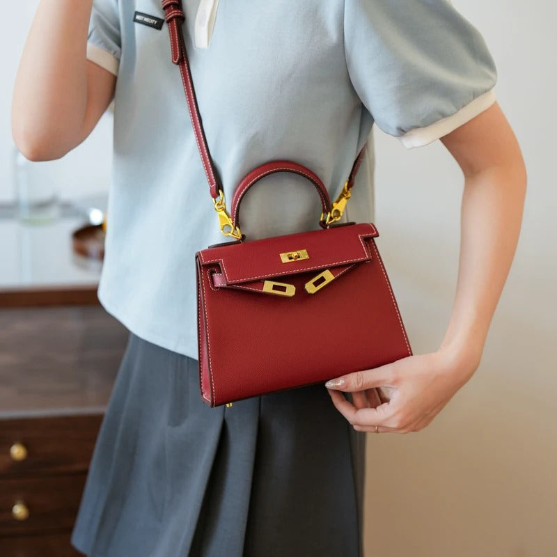 Kellyna – Elegante Strukturierte Luxus-Tasche
