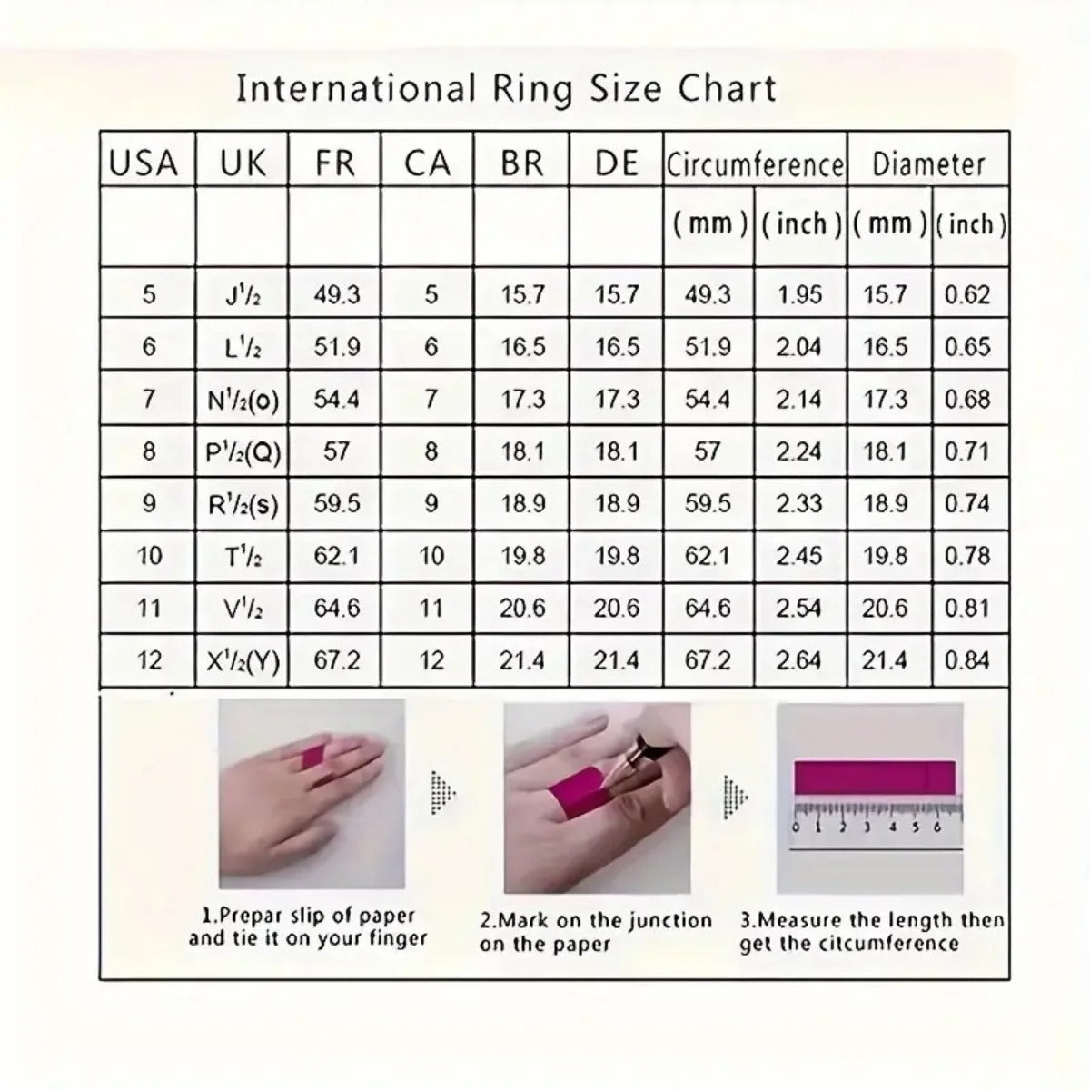 VYRA Ringset – Zweifarbiger Stapelring im Ins-Stil