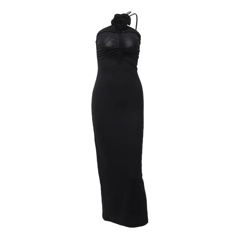 Élan Dress – Ästhetisches Abendkleid mit schrägem Träger