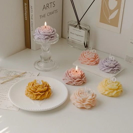 MYSK Peony Petal Candle