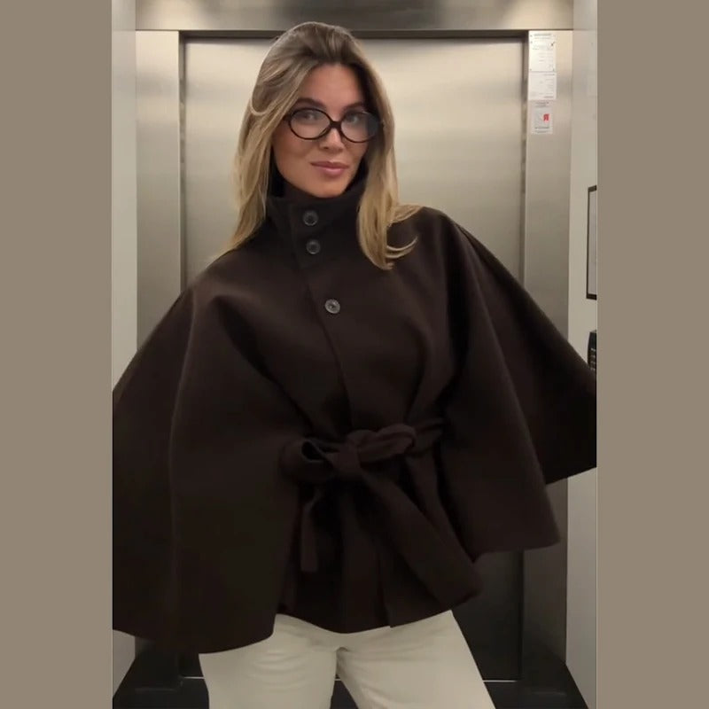 Frauen Poncho Mantel